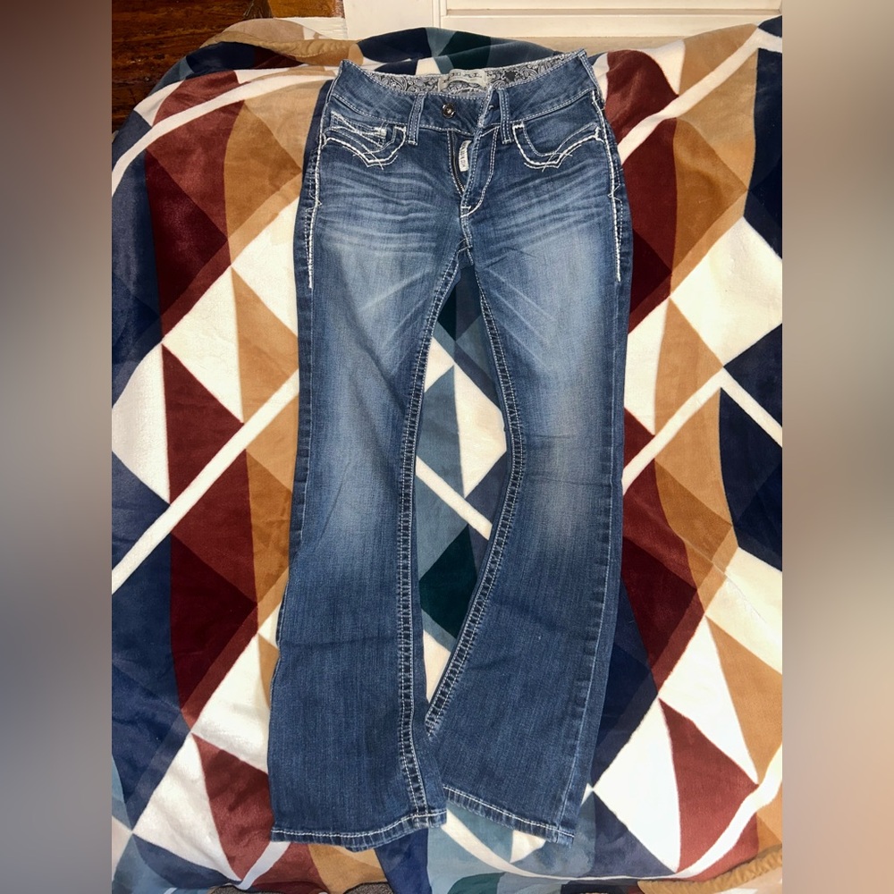 NWT Ariat Mid Rise Boot Cut size 27 - Picture 3 of 4
